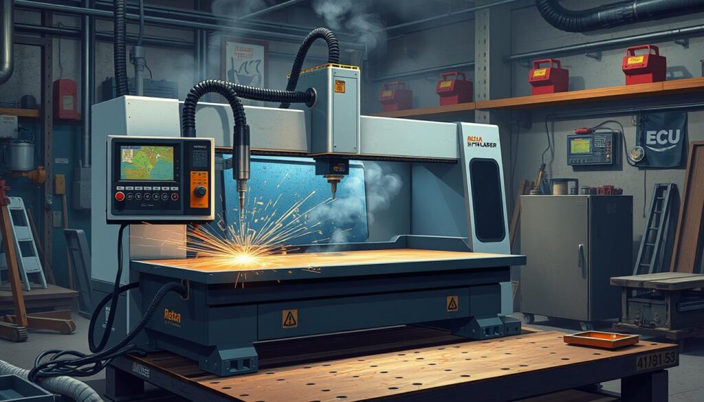 CNC plasma cutting