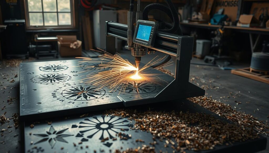 CNC plasma cutting, precision, efficiency, material waste reduction
