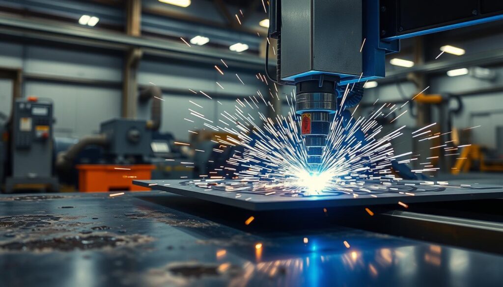 CNC plasma cutting, precision, efficiency, material waste reduction