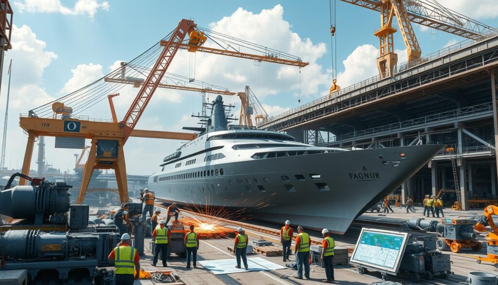 ship construction, shipbuilding