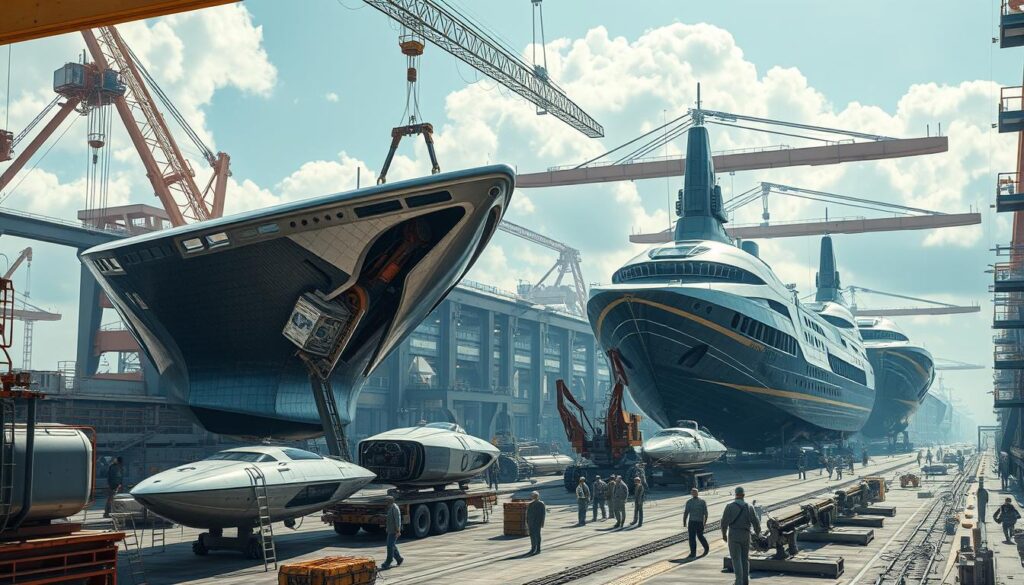 ship construction, shipbuilding